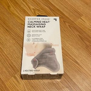 Neck wrap heated massager